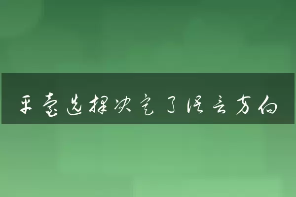 平台选择决定了语言方向