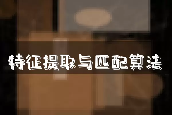 特征提取与匹配算法