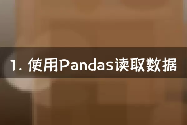 1. 使用Pandas读取数据